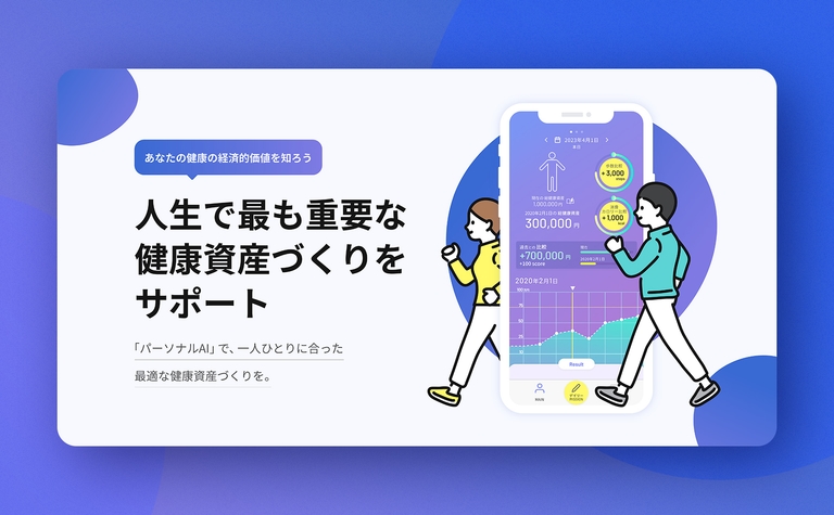 株式会社MILIZE「健康資産」LP